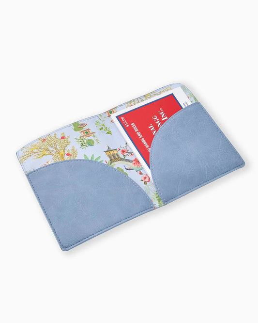 Periwinkle Mahjong Card Folio The Happy Southerner 