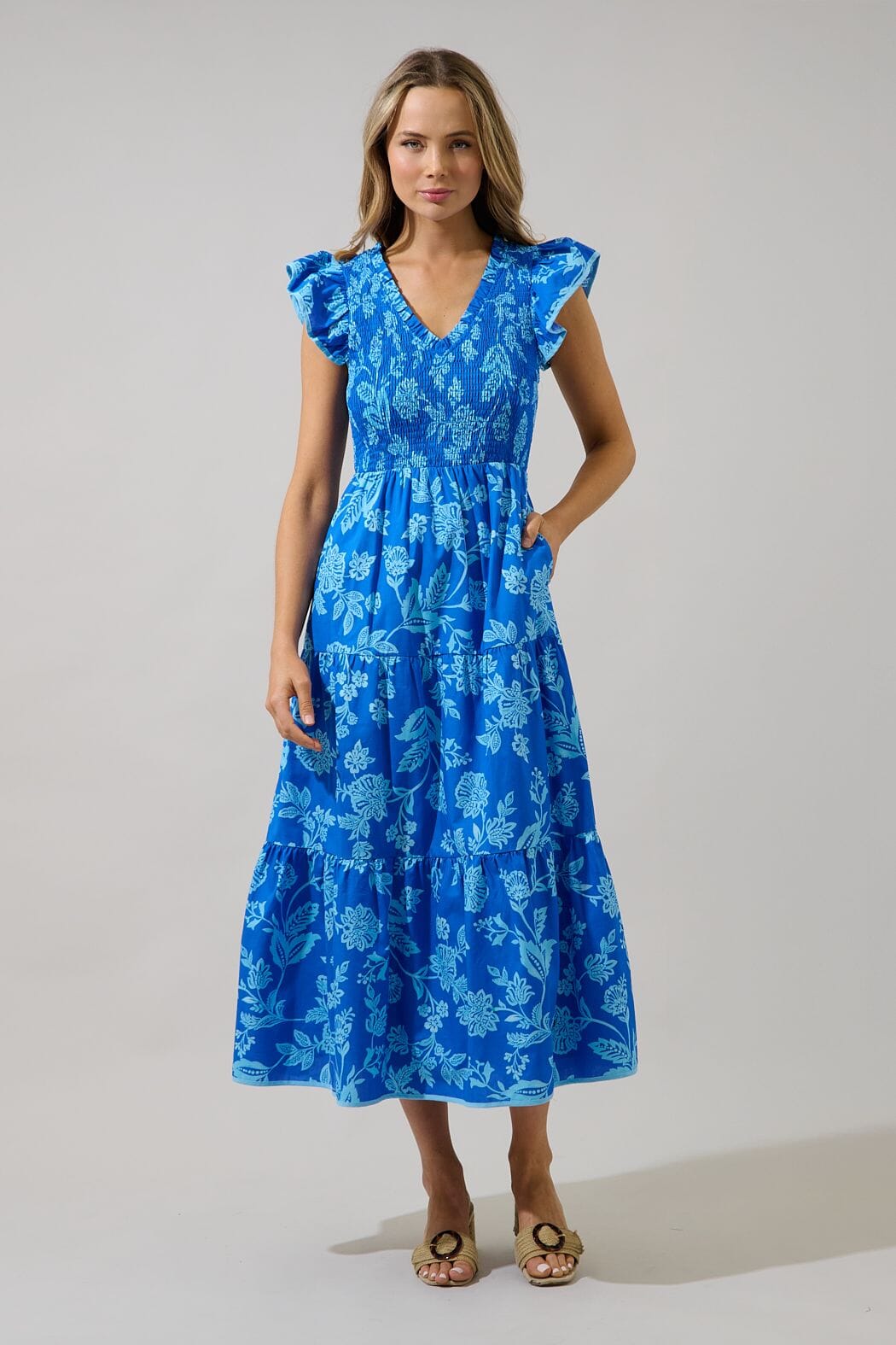 Persa Floral Dress The Happy Southerner 