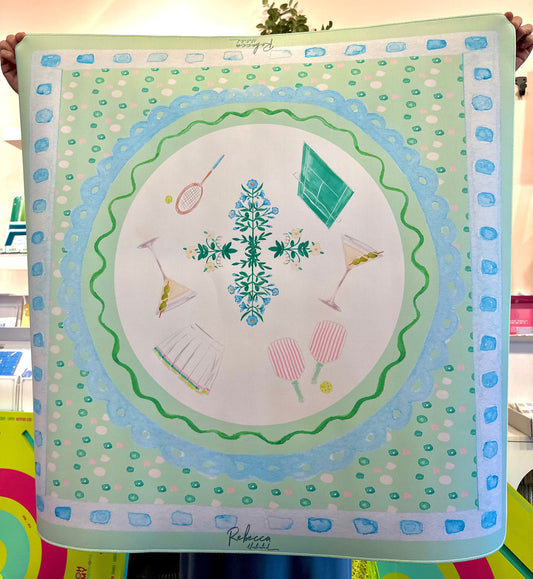 Pickleball Mahjong Mat The Happy Southerner 