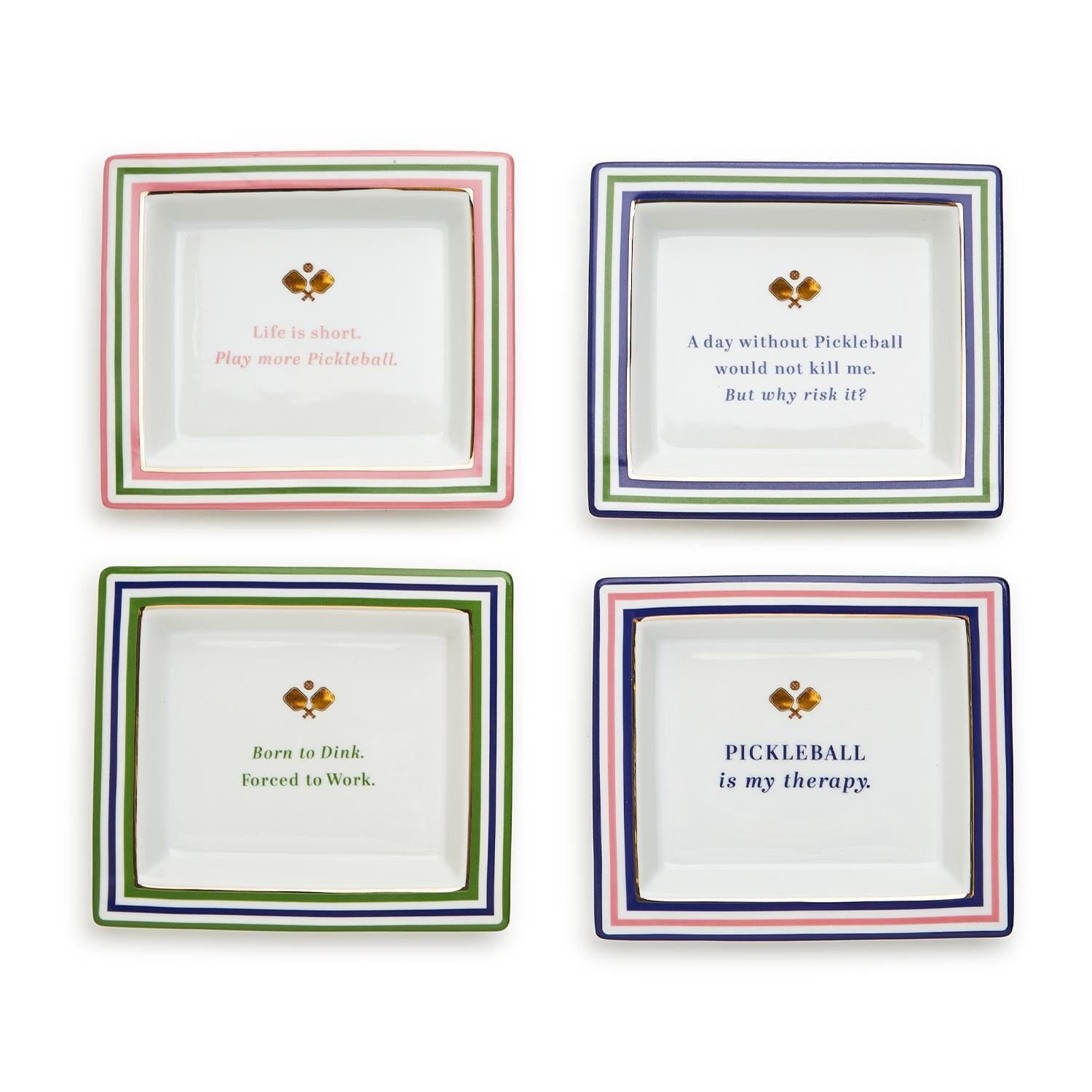 Pickleball Wise Sayings Trays The Happy Southerner 