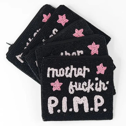 Pimp Beaded Pouch The Happy Southerner 
