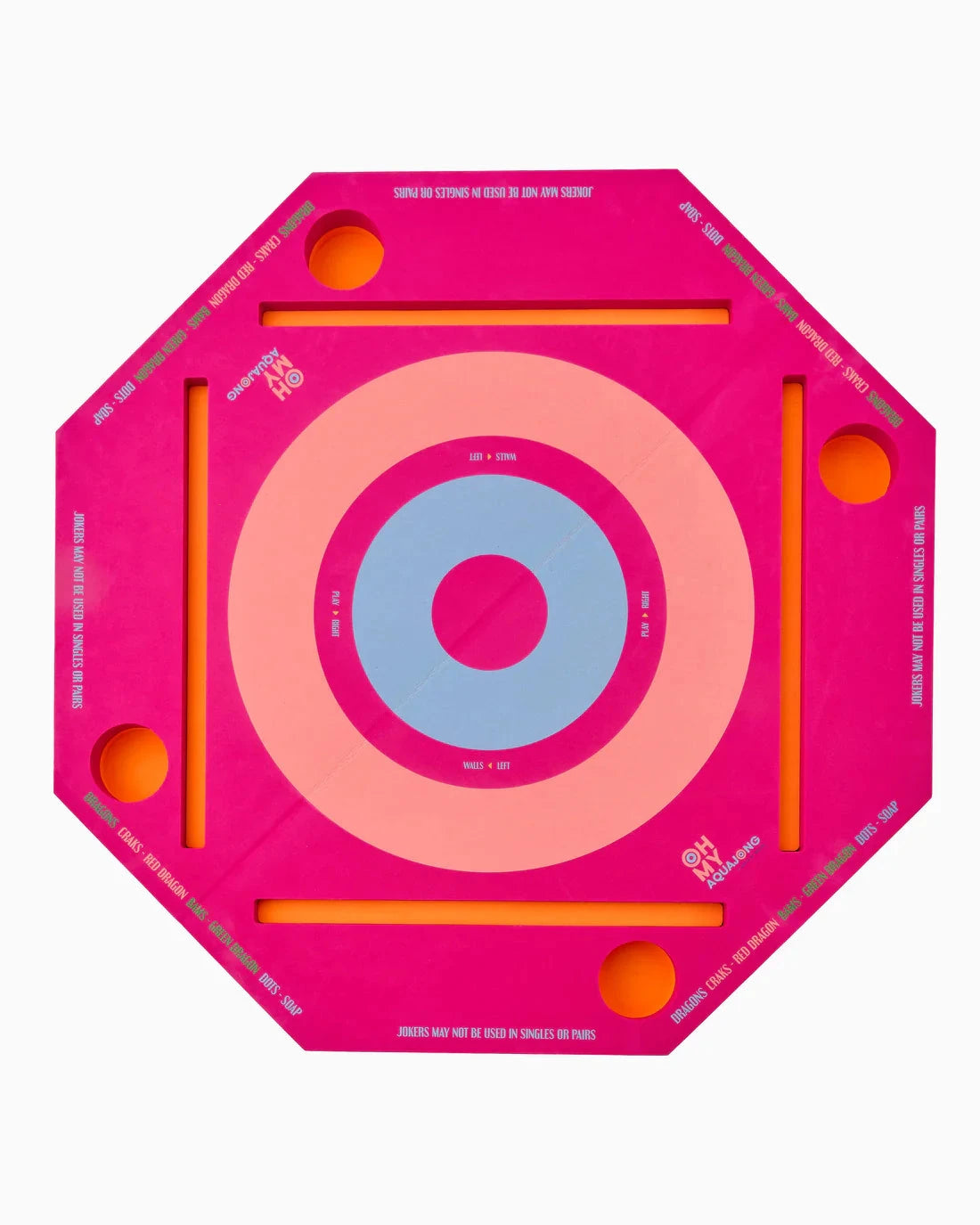 Pink Aqua Jong Pool Mat The Happy Southerner 