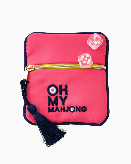 Pink Coin & Dice Bag The Happy Southerner 
