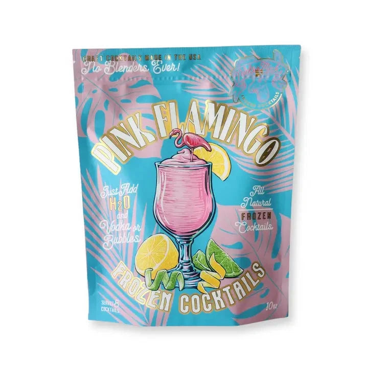 Pink Flamingo Frozen Cocktail The Happy Southerner 