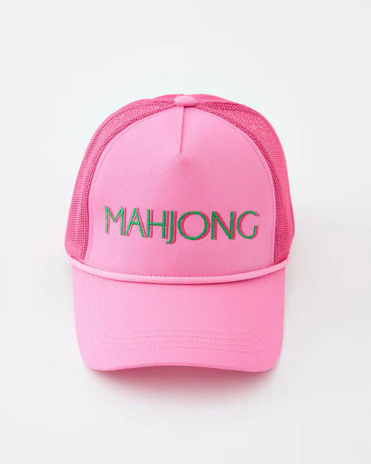 Pink Mahjong Hat The Happy Southerner 