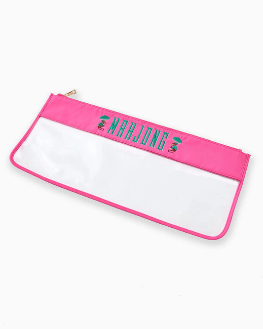 Pink Monkey Mahjong Bag The Happy Southerner 