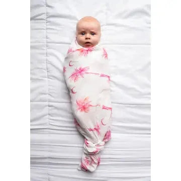 Pink Palmettos - Swaddle The Happy Southerner 