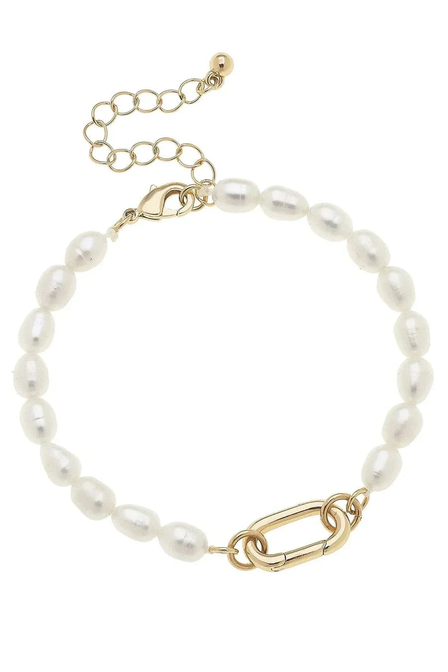 Piper Pearl Charm Bracelet The Happy Southerner 