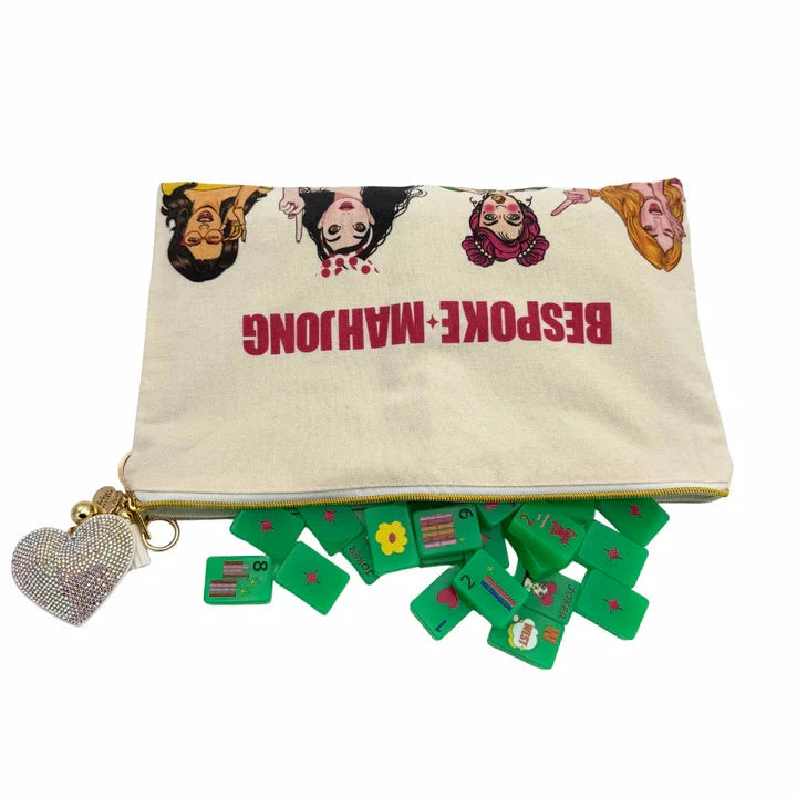 Pop Diva Mahjong Tiles - DISCO GREEN The Happy Southerner 