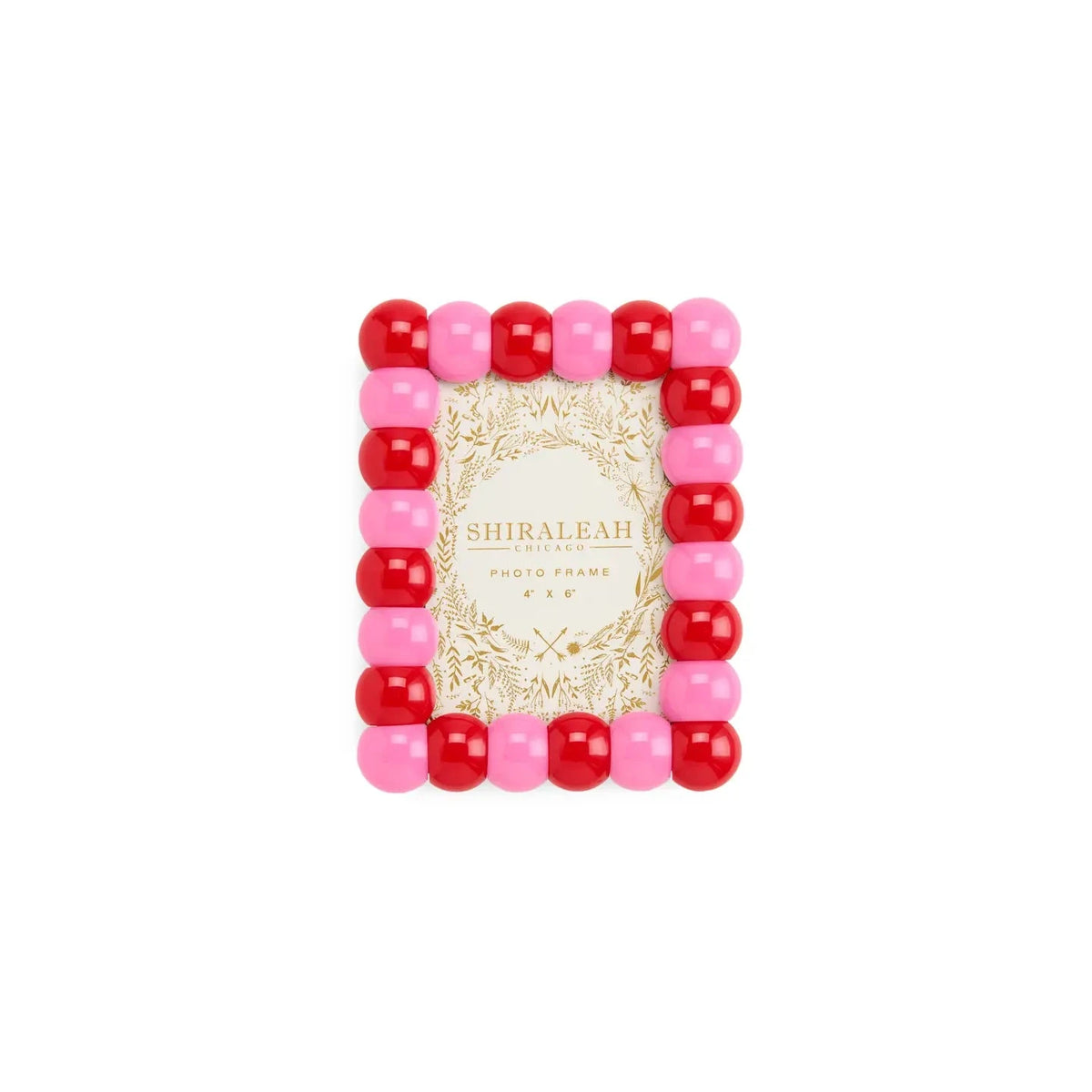 Poppy 4" X 6" Bubble Picture Frame The Happy Southerner red 