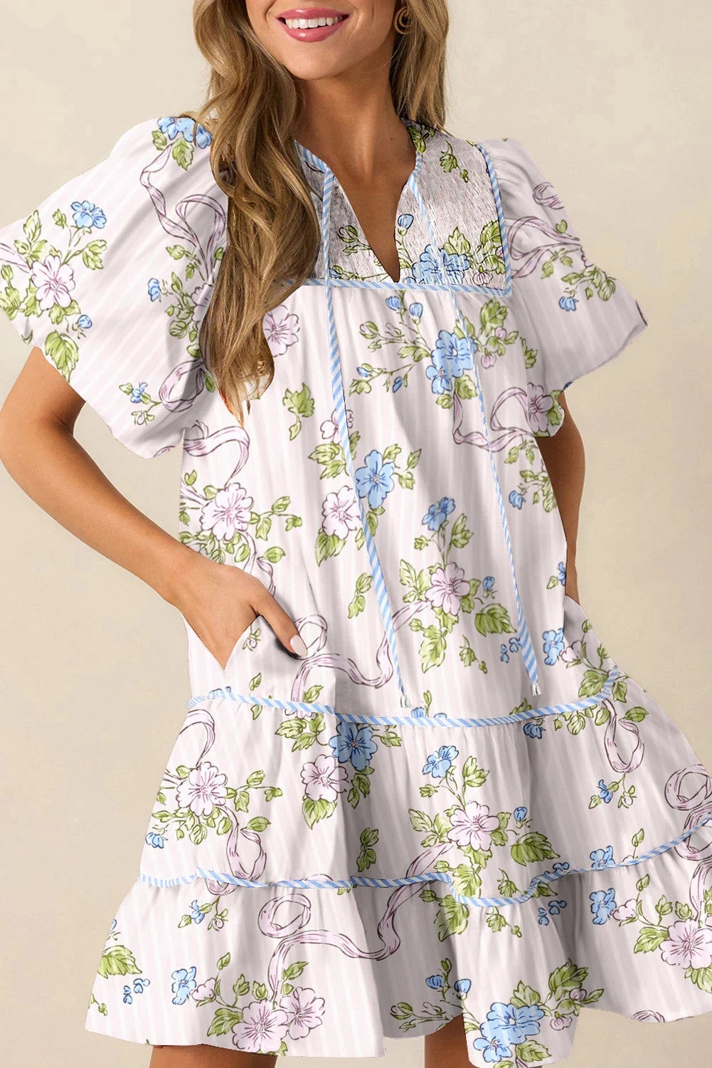 Porch Swing Petals Dress The Happy Southerner 