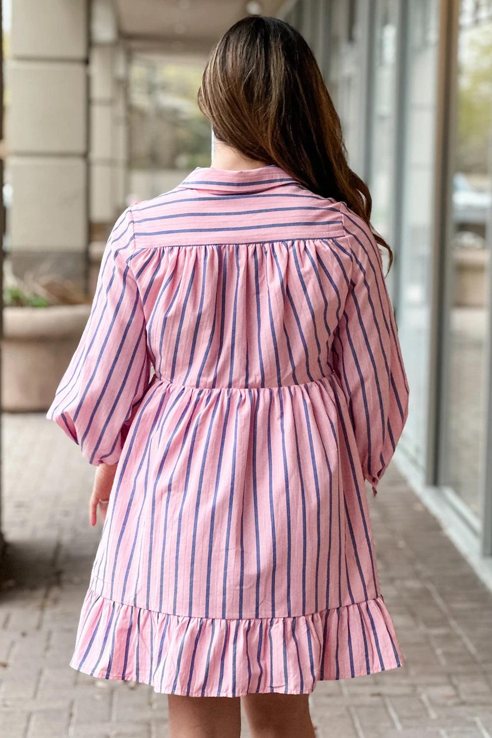 Pretty in Pink Button Up Dress The Happy Southerner 