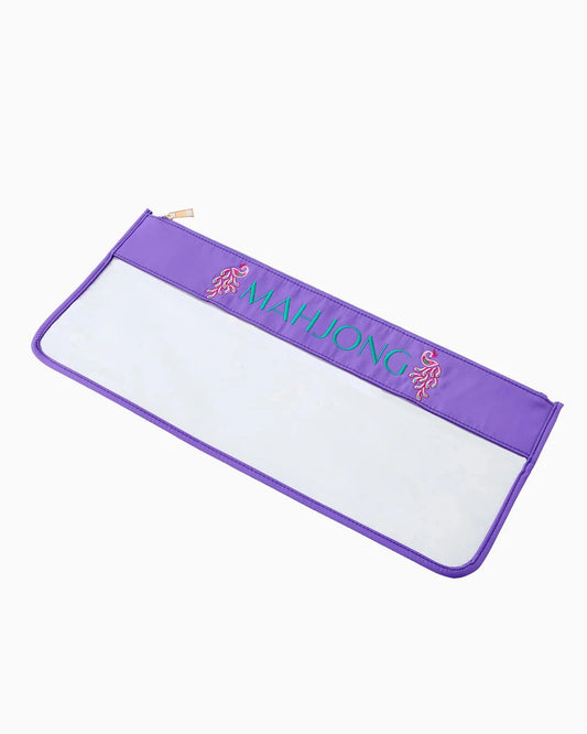 Purple Peacock Mahjong Bag The Happy Southerner 