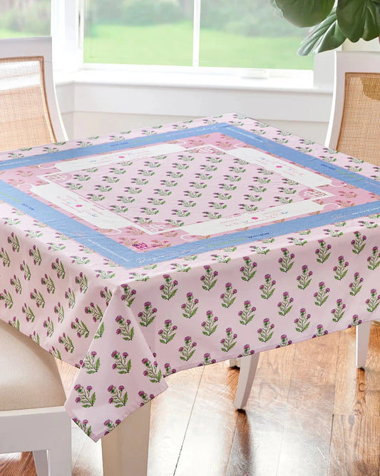 Purple Thistle Instructional Mahjong Tablecloth The Happy Southerner 