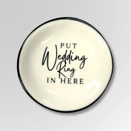 Put Wedding Ring in Here - Ring Dish The Happy Southerner 