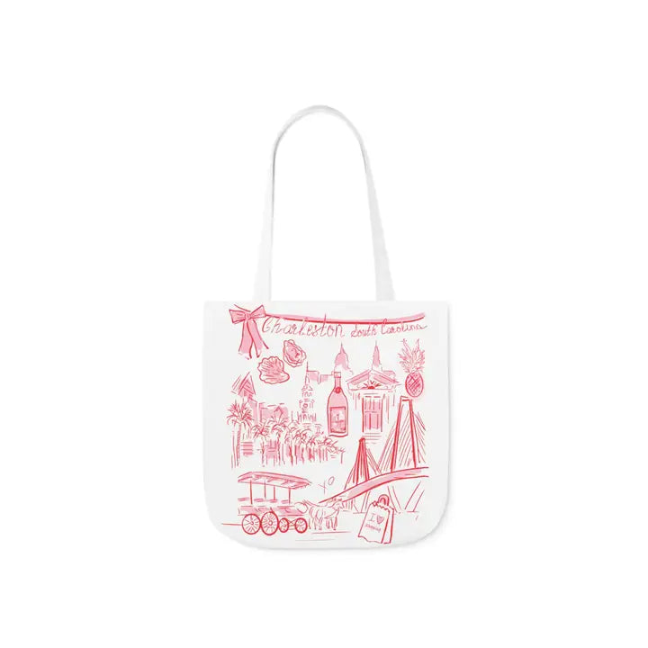 Rebecca Illustrated Tote Bag The Happy Southerner 