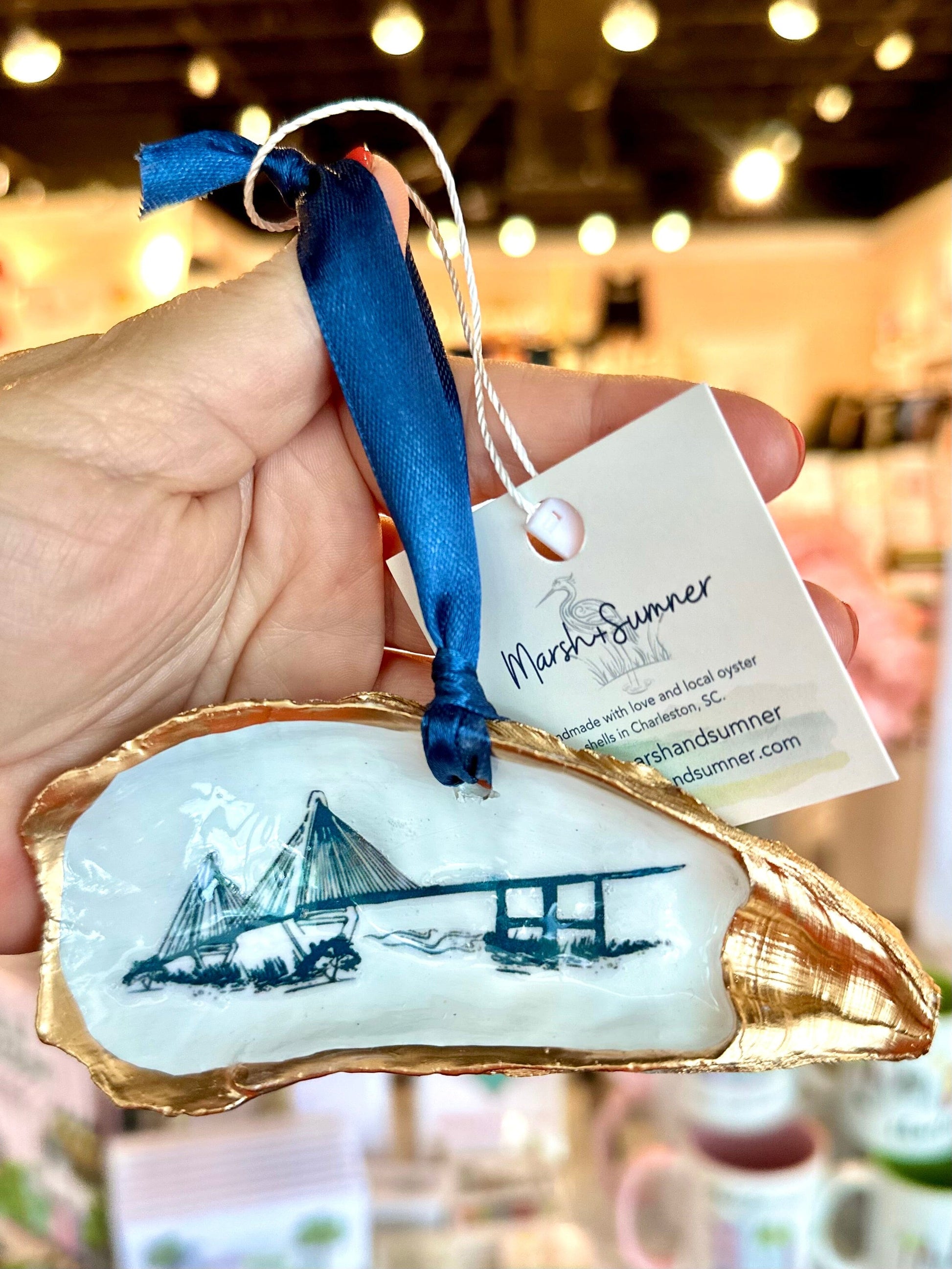 Revenel Bridge Oyster Ornament The Happy Southerner 