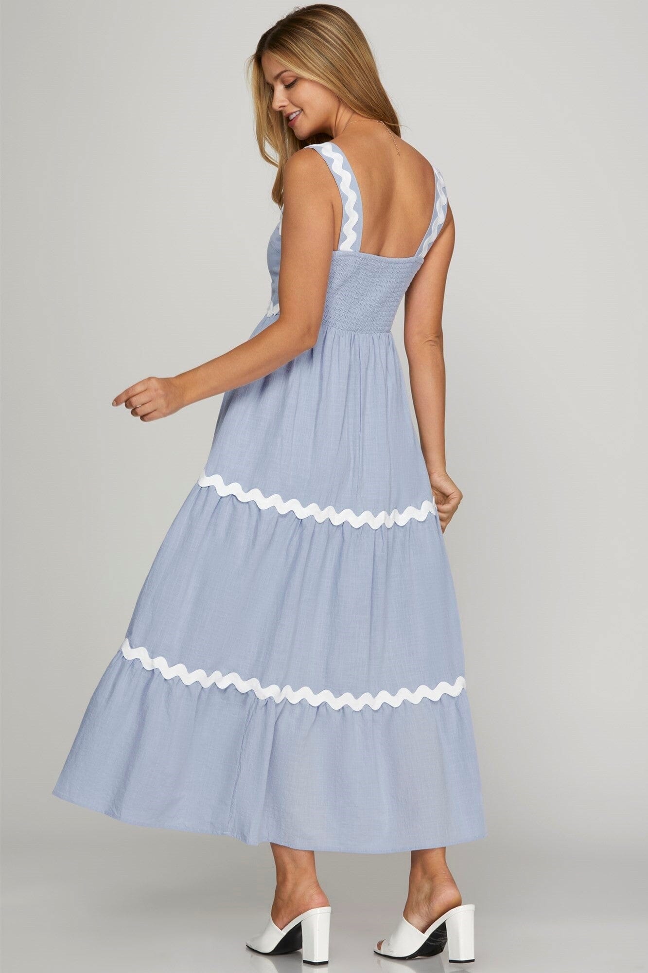 Riley Ric Rac Dress The Happy Southerner 