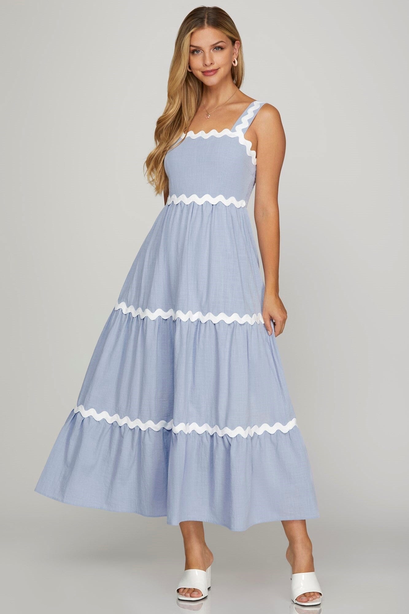 Riley Ric Rac Dress The Happy Southerner 