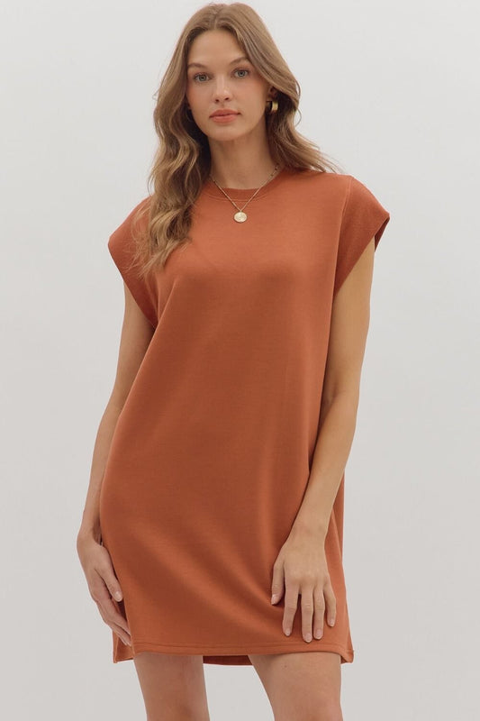 Rust & Ready Shift Dress The Happy Southerner 