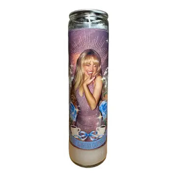 Sabrina Carpenter Altar Candle The Happy Southerner 