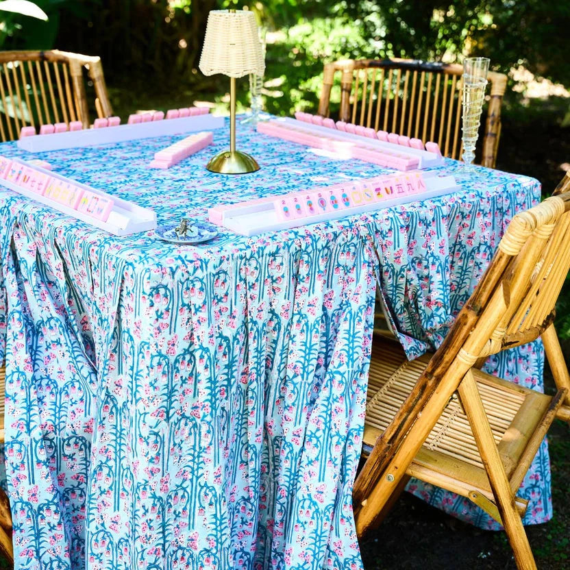 Sadie Mahjong Tablecloth The Happy Southerner 
