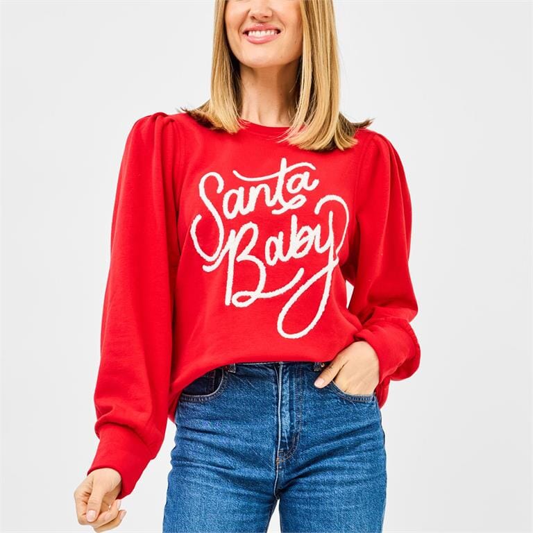 Santa Baby Sweatshirt The Happy Southerner 