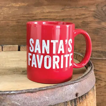 Santa's Coffee Mug The Happy Southerner 