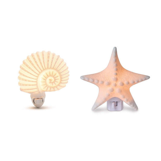 Seashell Decor Nightlight The Happy Southerner 