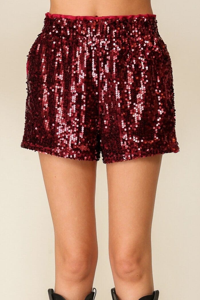 Sequin USC Gameday Shorts The Happy Southerner 