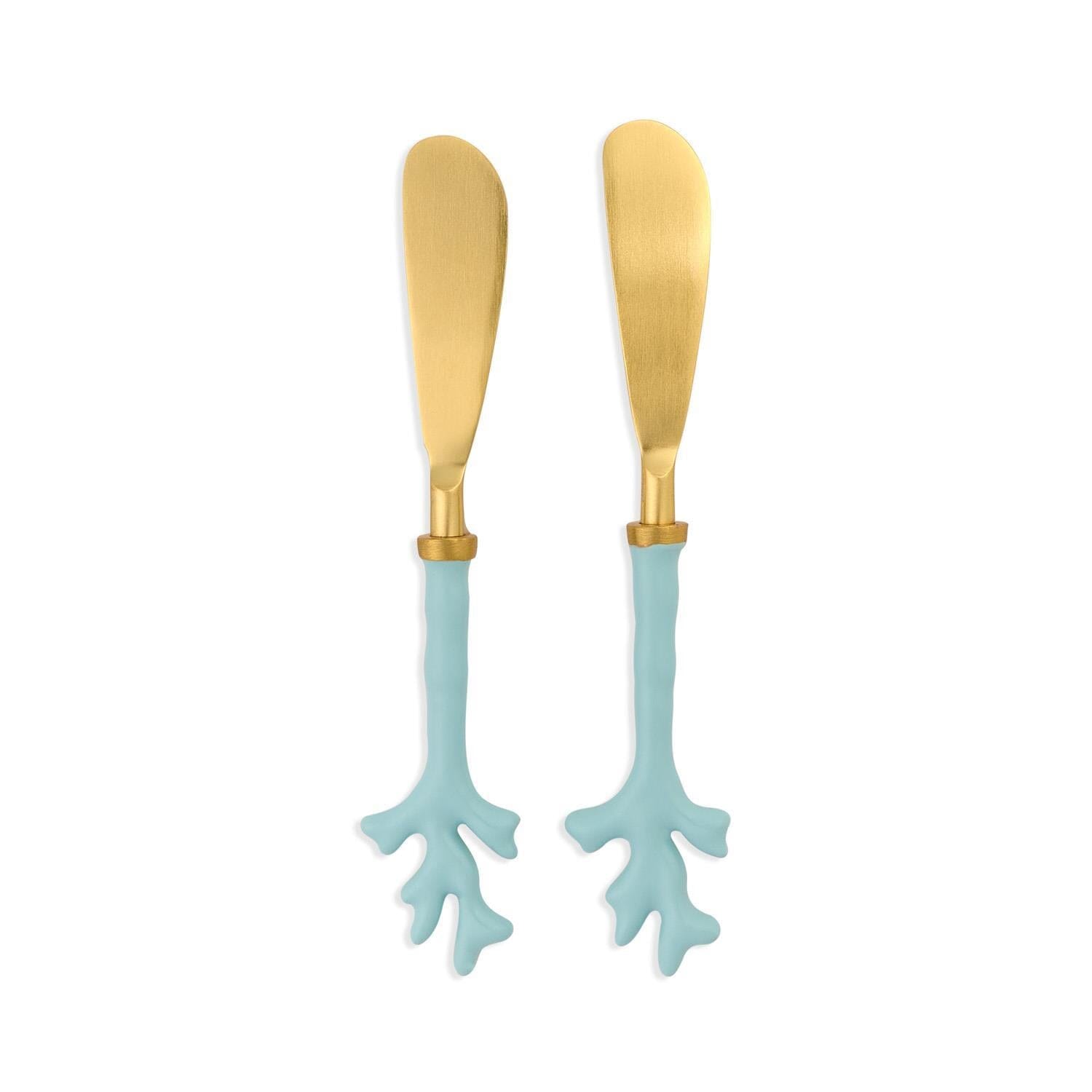 Set of 2 Seafoam Coral Spreaders The Happy Southerner 