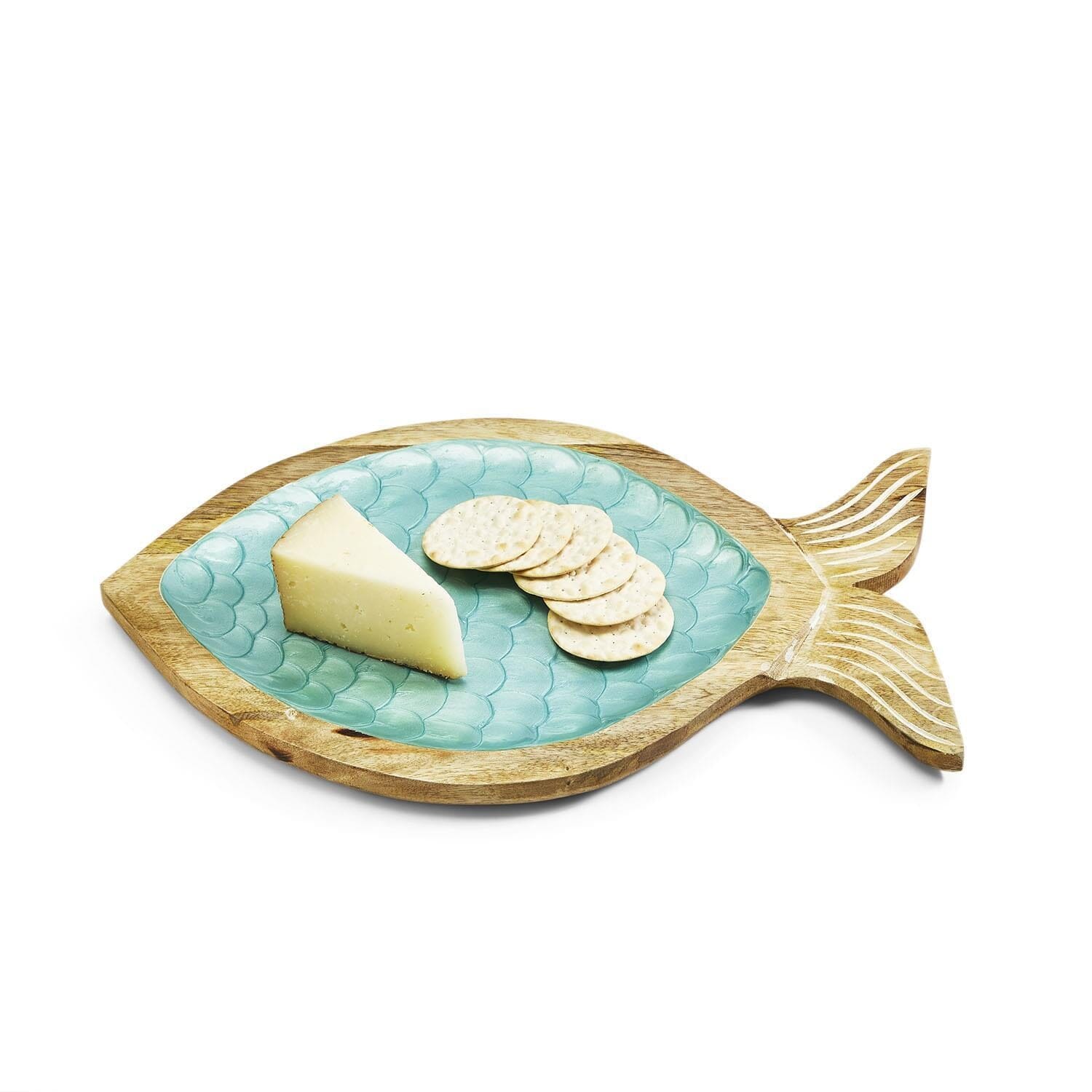 Shimmering Scales Hand-Crafted Fish Tray The Happy Southerner 