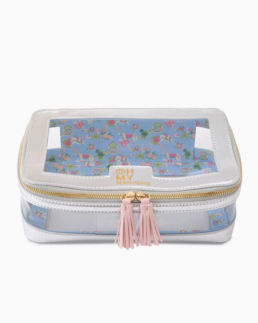 Silver Tile Storage Bag The Happy Southerner 