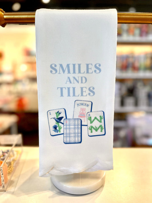 Smiles & Tiles Towel The Happy Southerner 