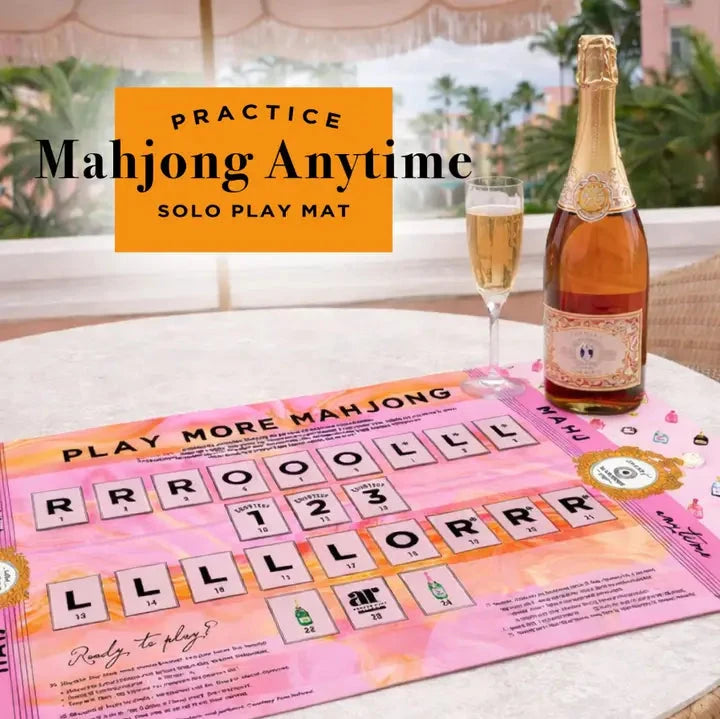 Solo Practice Mahjong Mat The Happy Southerner 