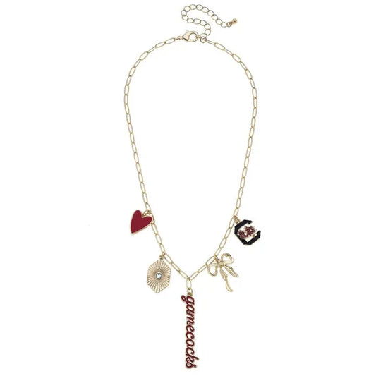 South Carolina Gamecocks Pencil Charm Necklace The Happy Southerner 