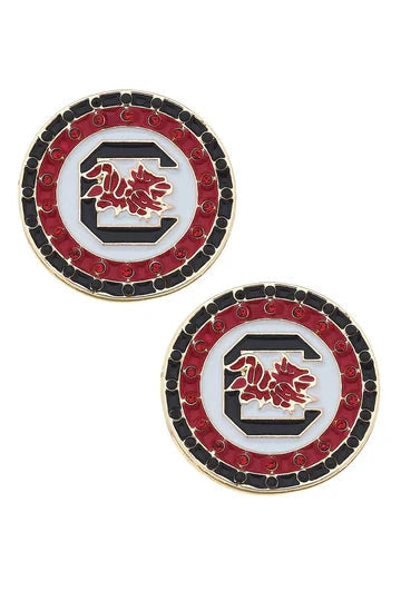 South Carolina Gamecocks Stud Earrings The Happy Southerner 