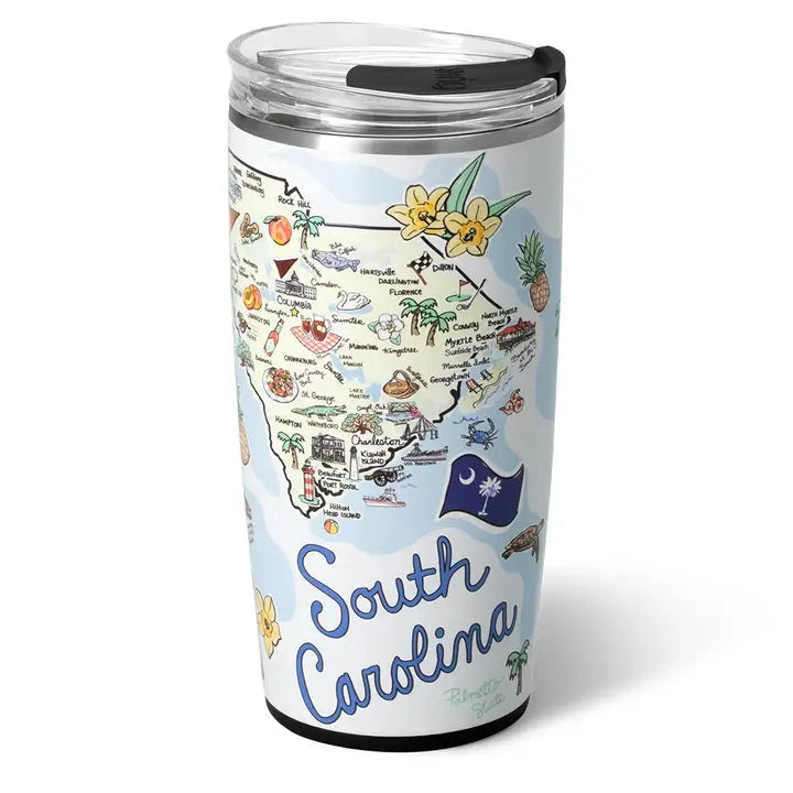 South Carolina Tumbler (no handle) The Happy Southerner 