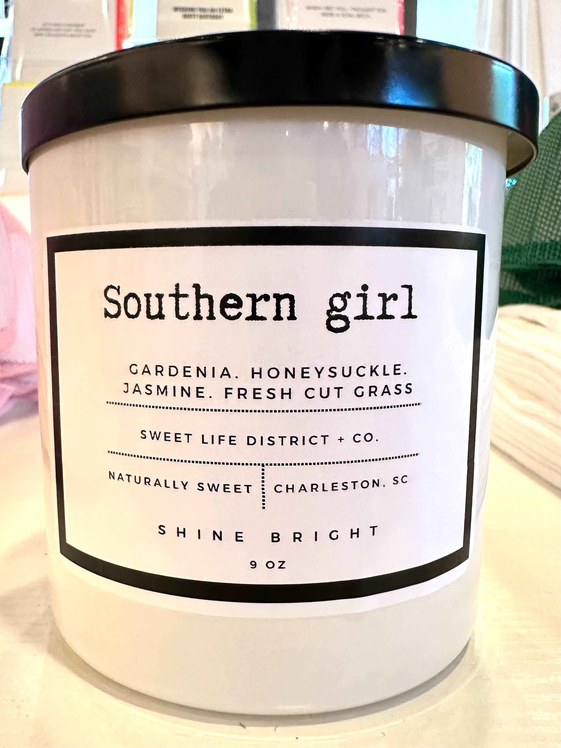 Southern Girl Candle - Single Wick The Happy Southerner 