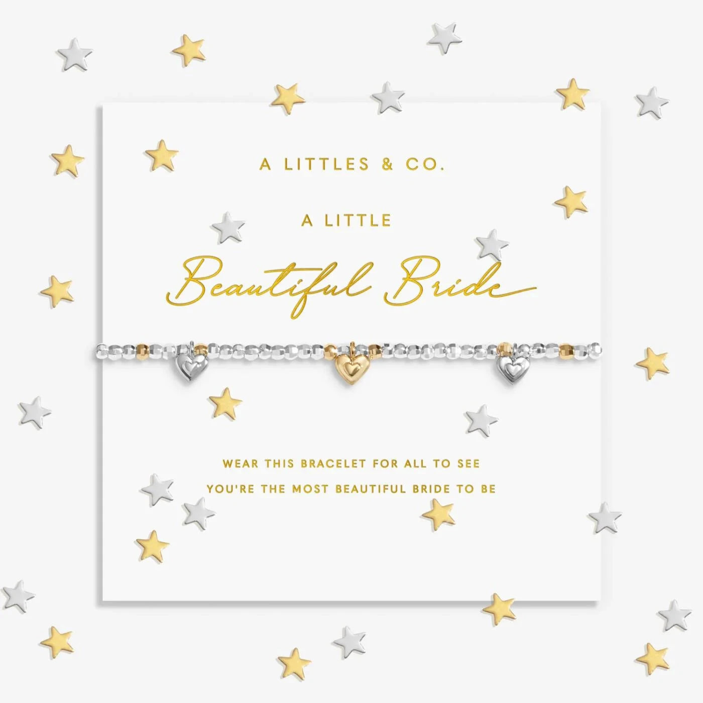 Sparkle Confetti A Little 'Beautiful Bride' Bracelet The Happy Southerner 