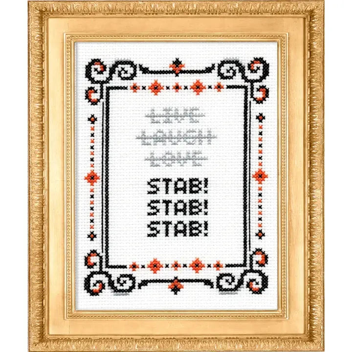 Stab Cross Stitch The Happy Southerner 