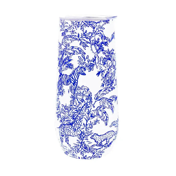 Stainless Steel Champagne Flute, Safari Party The Happy Southerner 