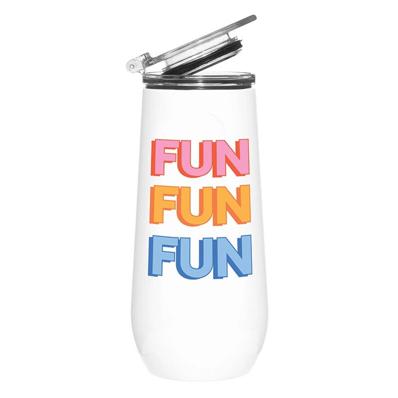 Stainless Steel Champagne Tumbler - Fun Fun Fun The Happy Southerner 