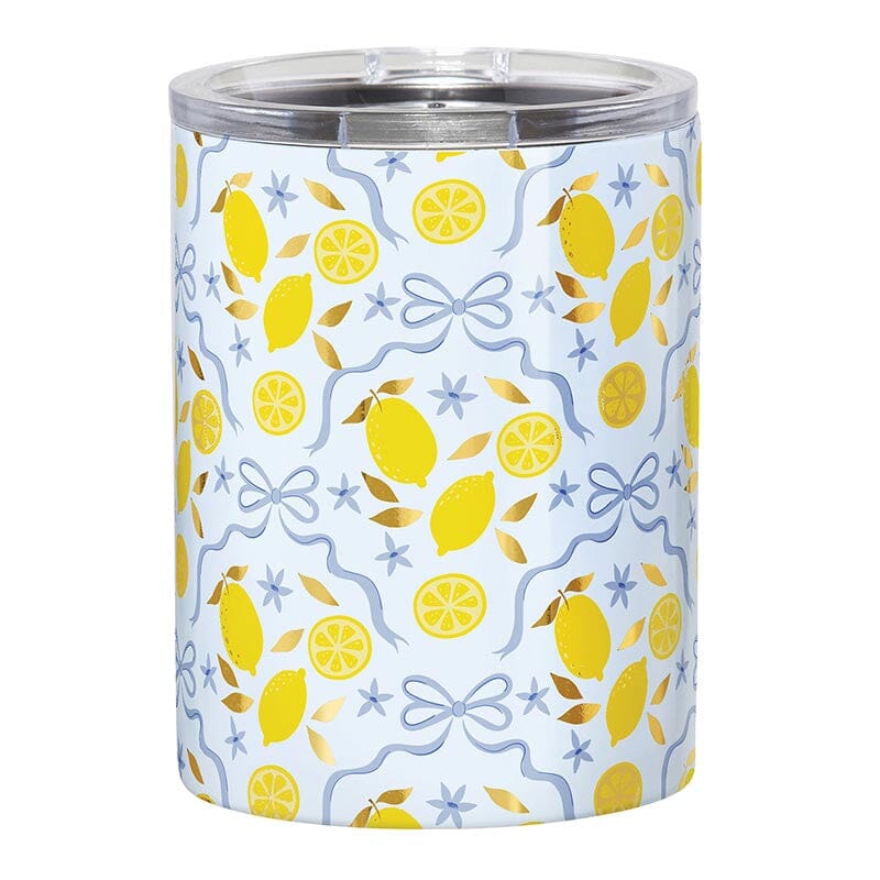 Stainless Steel Tumbler - Lemons The Happy Southerner 