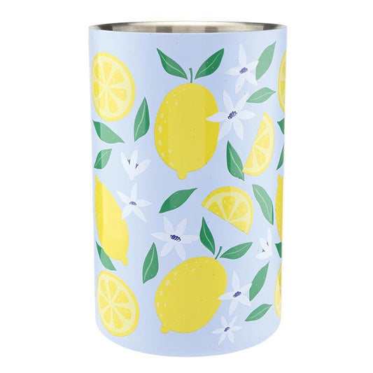 Stainless Steel Wine Chiller - Lemons The Happy Southerner 