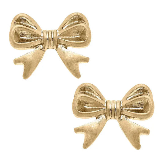 Stephanie Bow Stud Earrings The Happy Southerner 