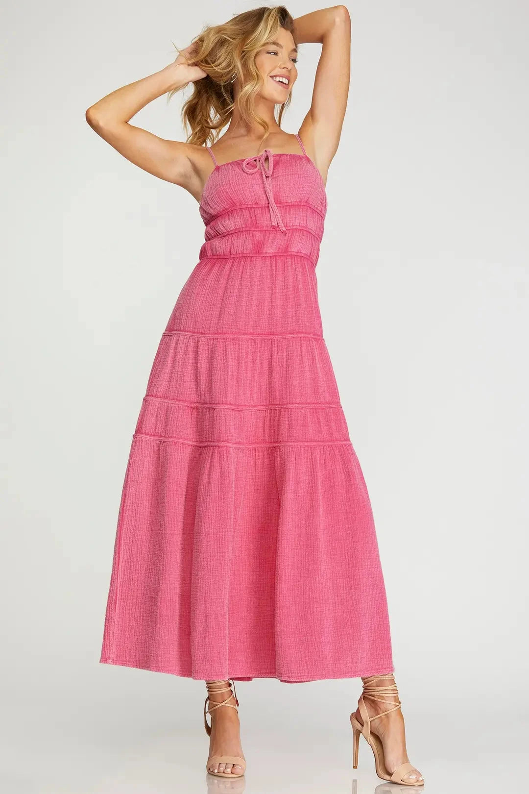 Strawberry Sunset Maxi Dress The Happy Southerner 