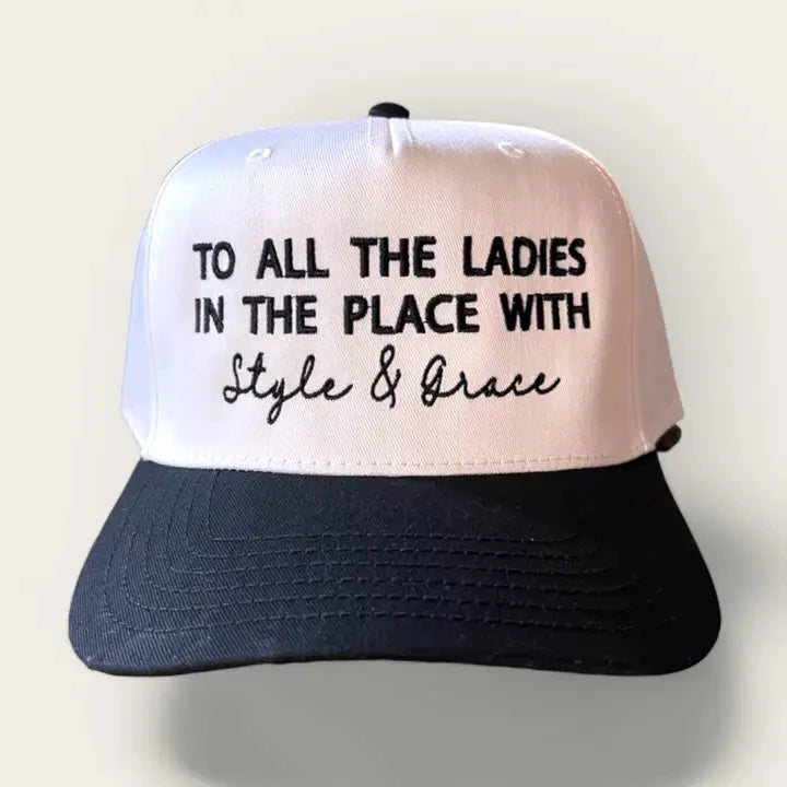 Style & Grace Classic Trucker Hat The Happy Southerner 