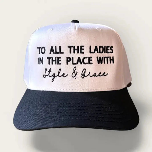 Style & Grace Classic Trucker Hat The Happy Southerner 