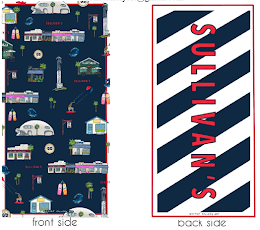 Sullivans Island Microfiber Beach Towel The Happy Southerner 